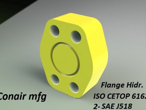 Flange ISO 6162